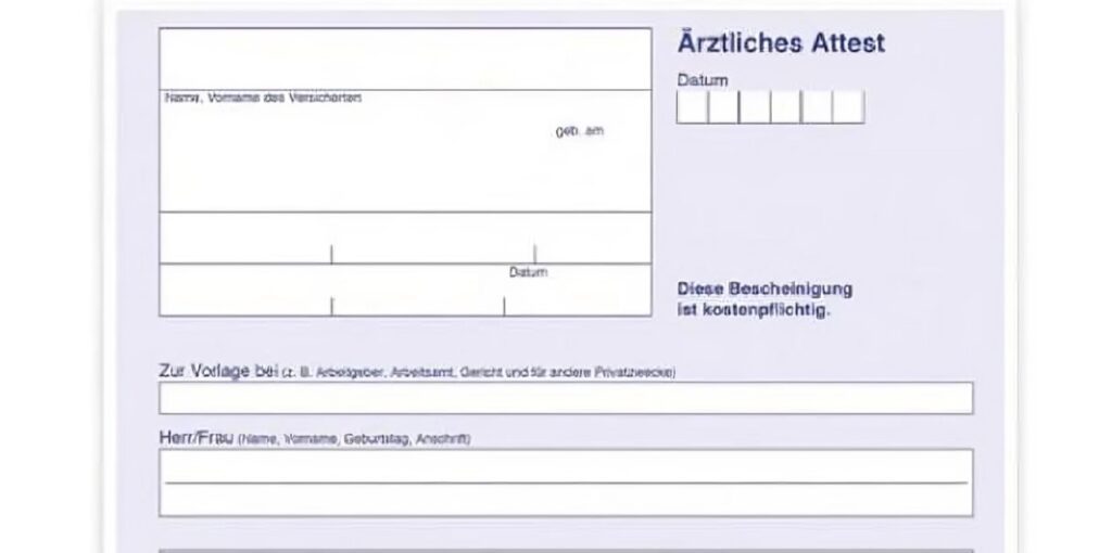 Kündigung Fitnessstudio Vorlage